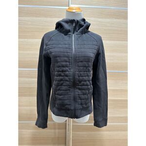 Lululemon Women's Black Hoodie Jacket Size small Casual Travel